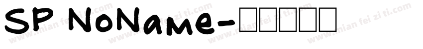 SP NoName字体转换